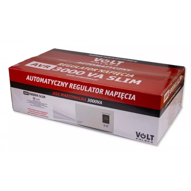 Volt Polska AVR 3000VA Slim 8% Spanningsstabilisator