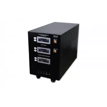 VOLT POLSKA AVR PRO 25000VA driefasige spanningsstabilisator automatisch 3% nauwkeurigheid servomotor