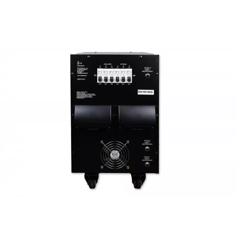 VOLT POLSKA AVR PRO 25000VA driefasige spanningsstabilisator automatisch 3% nauwkeurigheid servomotor