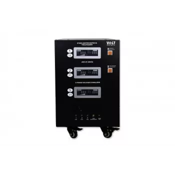 VOLT POLSKA AVR PRO 25000VA driefasige spanningsstabilisator automatisch 3% nauwkeurigheid servomotor