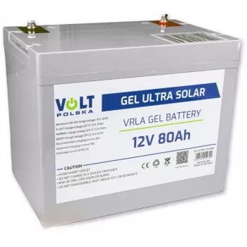 Volt Polska Gel VPRO 12V 80Ah batterij