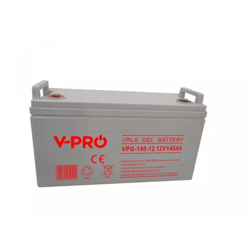 Volt Polska Gel VPRO Solar 12V 140Ah batterij