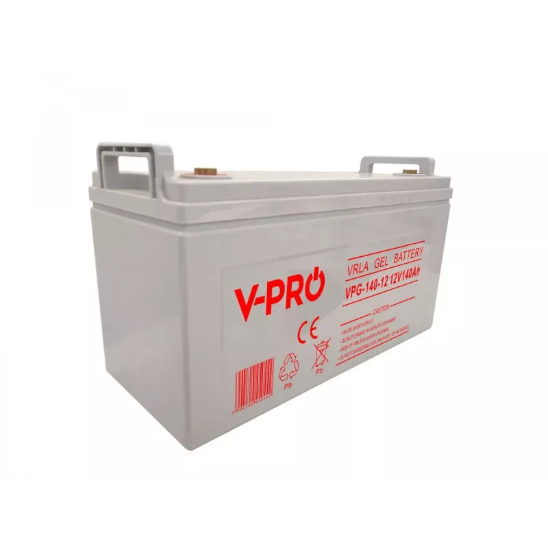 Volt Polska Gel VPRO Solar 12V 140Ah batterij