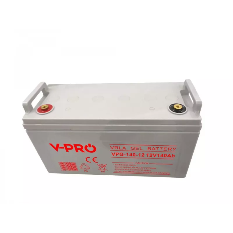 Volt Polska Gel VPRO Solar 12V 140Ah batterij