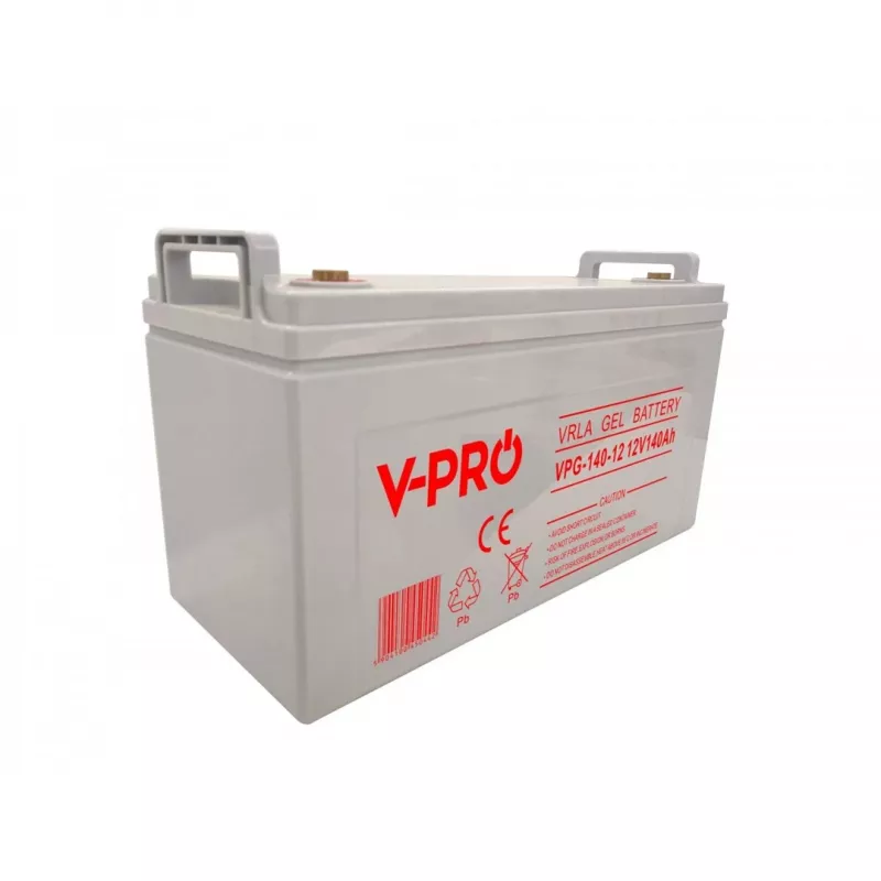 Volt Polska Gel VPRO Solar 12V 140Ah batterij