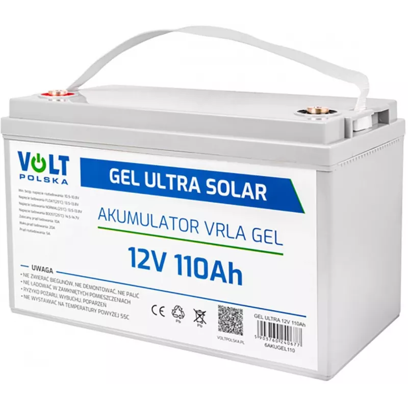 VOLT POLSKA GEL VPRO solaraccu 12V 110Ah