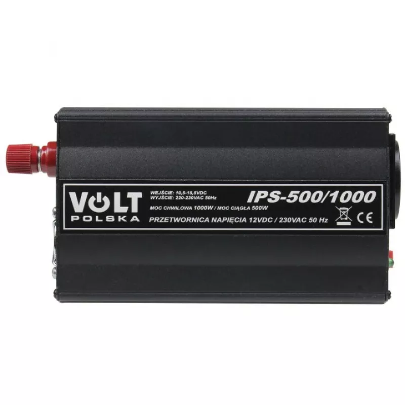VOLT POLSKA IPS-500/1000 inverter 12V/230V 500/1000W gemodificeerde sinusgolf