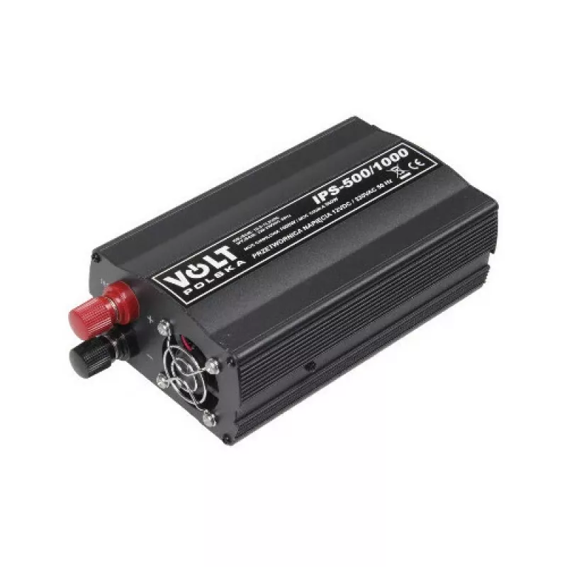 VOLT POLSKA IPS-500/1000 inverter 12V/230V 500/1000W gemodificeerde sinusgolf