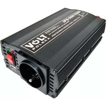 VOLT POLSKA IPS-500/1000 inverter 12V/230V 500/1000W gemodificeerde sinusgolf