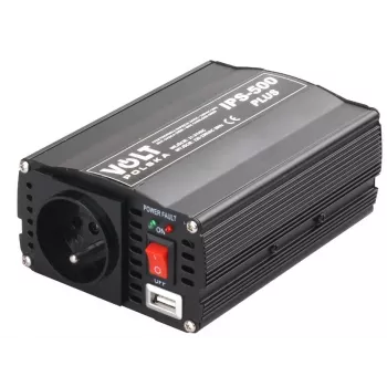 VOLT POLSKA IPS-500 PLUS 24V / 230V 350/500 W power inverter
