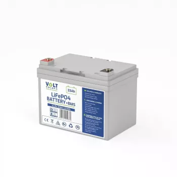VOLT POLSKA LiFePO4-accu 12,8V 33Ah 30A