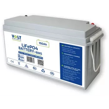 VOLT POLSKA lithium-ijzerfosfaat (LiFePO4) accu 25.6V 150Ah 150A