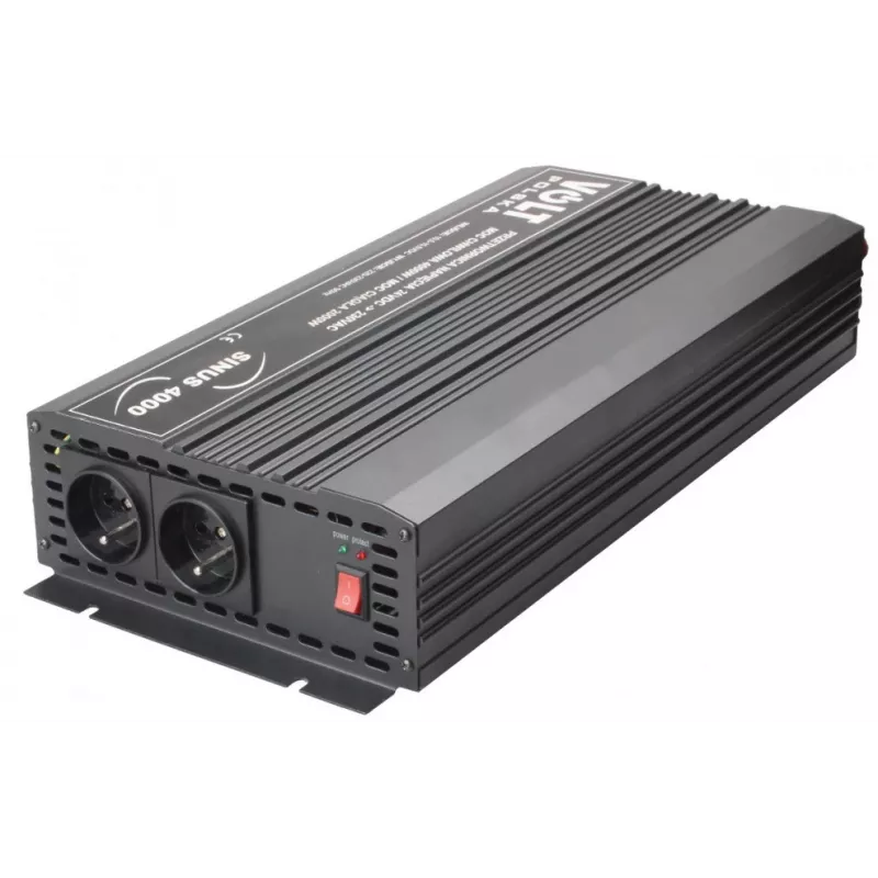 VOLT POLSKA SINUS omvormer 4000 24V / 230V 2000/4000W zuivere sinus omvormer