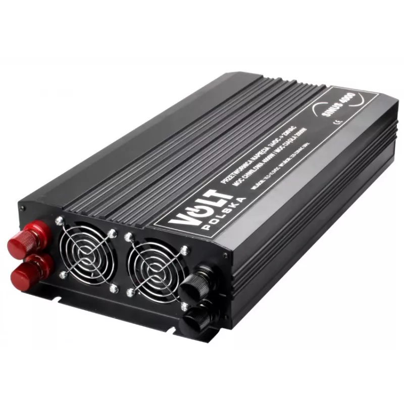 VOLT POLSKA SINUS omvormer 4000 24V / 230V 2000/4000W zuivere sinus omvormer