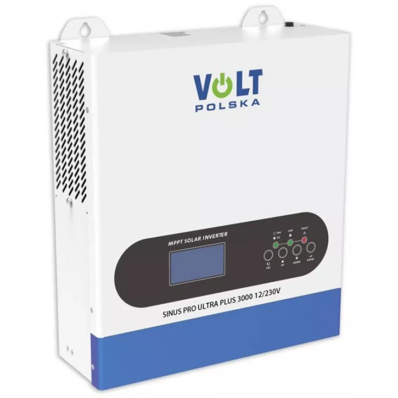 Volt Polska SinusPro ULTRA PLUS 3000 12/230V (1500/3000W) + 100A MPPT zuivere-sinusgolf hybride omvormer