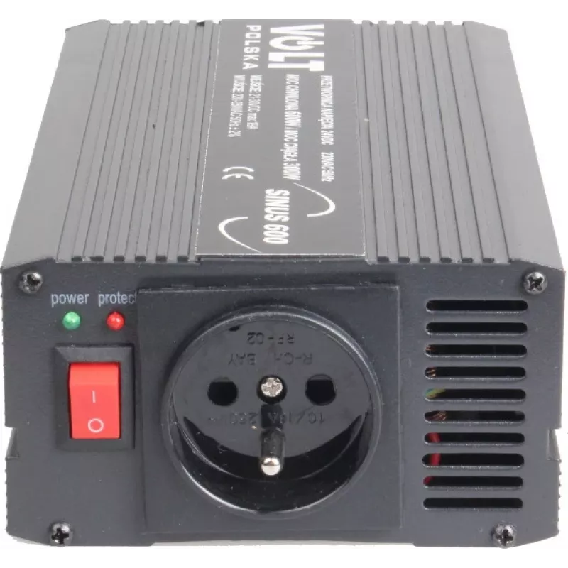 Volt Sinus 600 zuivere sinus omvormer 24V-230V 300W/600W