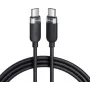 VOLTAGE VEKS100CC100BK USB-C naar USB-C siliconen 100W PD-kabel 1m zwart