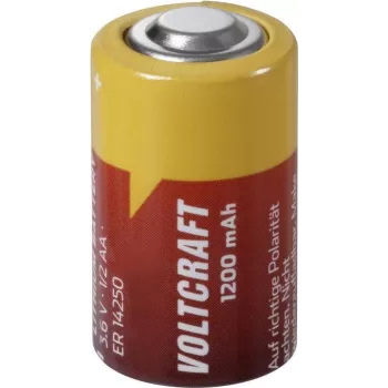 VOLTCRAFT 1/2 AA lithiumbatterij 3,6 V 1200 mAh (1 stuks) VC-12668755