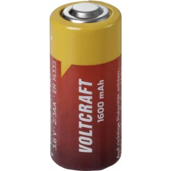 VOLTCRAFT 2/3 AA lithiumbatterij 3,6 V 1600 mAh Li-SOCl2 niet oplaadbaar (VC-12632305)