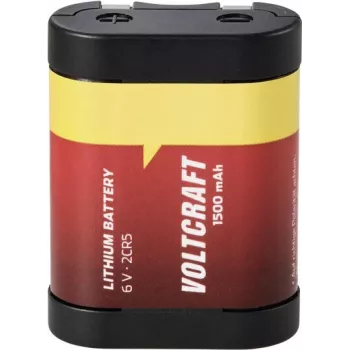 VOLTCRAFT 2CR5 lithium fotobatterij 6V 1500mAh (1 stk.) VC-14934715