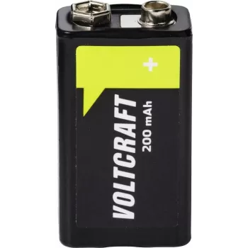 VOLTCRAFT 9 V-blok accu NiMH 200 mAh 8,4 V Ready to Use 1 st. (VC-17665960)