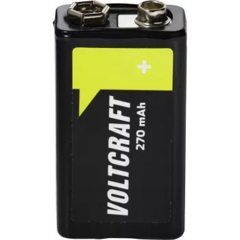 VOLTCRAFT 9 V-blok accu NiMH 270 mAh 8,4 V Ready to Use 1 st. (VC-17665965)