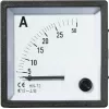 VOLTCRAFT AM-72X72/25A analoge inbouw-meetinstrument, draaispoel, 0-25 A AC, 72x72 mm, klasse 1.5