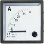 VOLTCRAFT AM-72X72/25A analoge inbouw-meetinstrument, draaispoel, 0-25 A AC, 72x72 mm, klasse 1.5