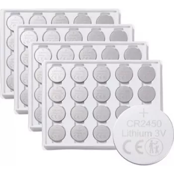 Voltcraft CR2450 knoopcel 3 V 580 mAh lithium-batterij 40-pack VC-16865930
