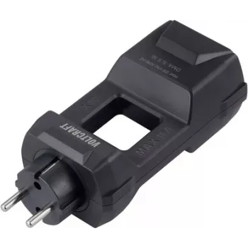 VOLTCRAFT DMA-1LS 16 meetadapter donkergrijs 16 A CAT III 300 V VC-16041160