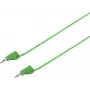 VOLTCRAFT hoogflexibele meetkabel 2 mm lamellenstekker naar 2 mm lamellenstekker 0,3 m groen MSB-200 2,2 A (VC-8557705)