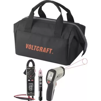VOLTCRAFT HVAC-meetinstrumentenset VC-8013705 + VC-14465985 infraroodpyrometer & stroomtangmultimeter