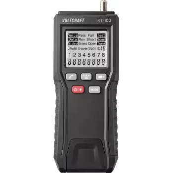 VOLTCRAFT KT-100 netwerkkabeltester VC-17373870