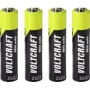 VOLTCRAFT Micro (AAA) NiMH accu 800 mAh 1,2 V Ready to Use, 4-pack (VC-17275415)