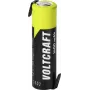 VOLTCRAFT Mignon AA-accu NiMH 1,2 V 1400 mAh High-Current met Z-soldeerlip, Ready to Use (1 st.) VC-17666040