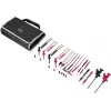 VOLTCRAFT MLSet-120 meetsnoerenset, 6-delig, 4 mm banaanstekkers, testpennen, 0,64 mm pincontacten, 1,2 m, rood/zwart VC-18652750
