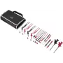 VOLTCRAFT MLSet-120 meetsnoerenset, 6-delig, 4 mm banaanstekkers, testpennen, 0,64 mm pincontacten, 1,2 m, rood/zwart VC-18652750
