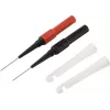 Voltcraft MMS-130 veiligheids-meetsnoerset met klemmen, 4 mm banaanstekker, 1,2 m, CAT III 1000 V, zwart/rood VC-17155590