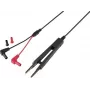 VOLTCRAFT MSL-503-2 meetsnoer-set, 4 mm veiligheidsstekker naar 4 mm veiligheidsstekker, 39 cm, 10 A, 1000 V, CAT III/IV, zwart/rood, 2 snoeren VC-18654460