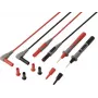 VOLTCRAFT MSL-820 premium PVC-meetkabels, goudcontacten, 1,2 m, 1 paar (rood/zwart) VC-17312685