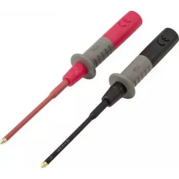 VOLTCRAFT MSS-140 veiligheids-meetpuntenset 4 mm bus CAT III 600 V rood/zwart