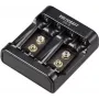 VOLTCRAFT P4-9 rondcellige oplader voor NiMH/NiCd AA, AAA, 9V-blok VC-14936385