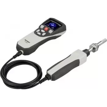 VOLTCRAFT TH-600 vochtigheidsmeter (hygrometer) met dauwpunt- en schimmelwaarschuwing, datalogger, 0-100% RH VC-17257140