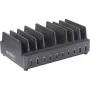 Voltcraft UC-240W01 240W 10-poorts USB-laadstation met 6x USB-C PD en 4x USB-A QC, zwart