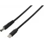 VOLTCRAFT USB-spanningsomvormer DC 5,5 x 2,1 mm zwart DC/DC-opwaartse converter met DC-adapter (VC-18218595)