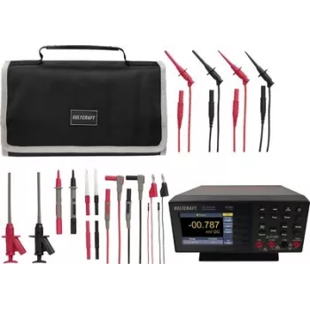 VOLTCRAFT VC-11785300+VC-18652750 universele smart-oplader voor NiMH/NiCd AA, AAA, C, D, 9V met LCD, 4+2 kanalen, incl. 4x VARTA AA 2100mAh