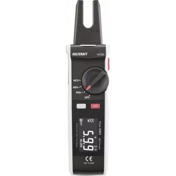 Voltcraft VC-351 digitale stroomtang CAT III 600 V AC/DC 60 A True RMS 6000 counts
