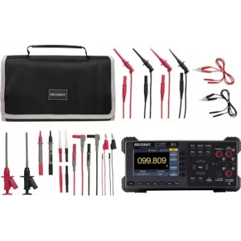 VOLTCRAFT VC-7200BT tafelmultimeter met MLSET-120 meetkabels (VC-11015340+VC-18652750+VC-11732520)