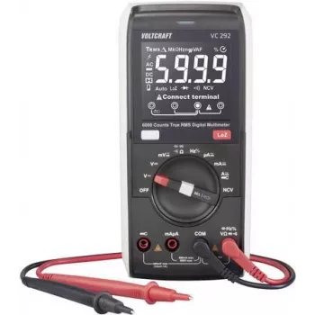 VOLTCRAFT VC292 True RMS digitale multimeter CAT III 600 V 6000 counts VC-12884315