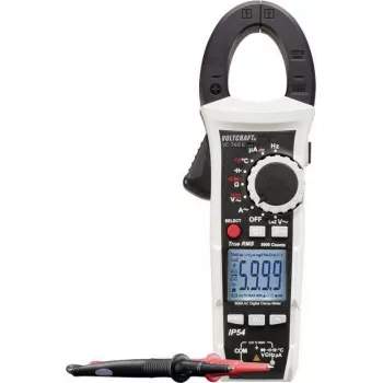 VOLTCRAFT VC740 digitale stroomtang, True RMS, 600 A, ISO-gekalibreerd, IP54, CAT IV 600 V VC-8473105